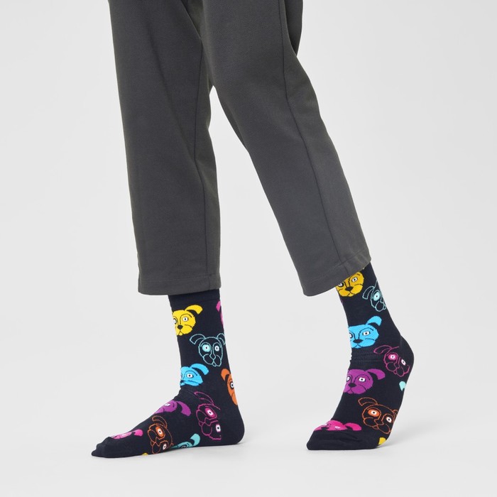 Happy Socks Kousen zwart