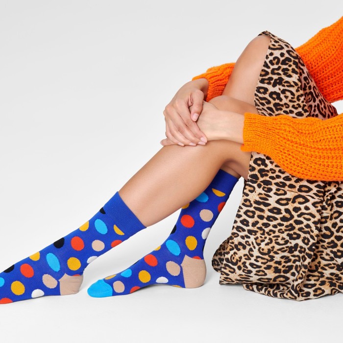 Happy Socks kousen blauw blauw