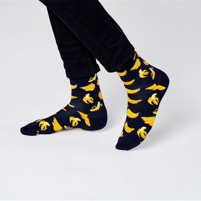 Kousen Happy Socks zwart