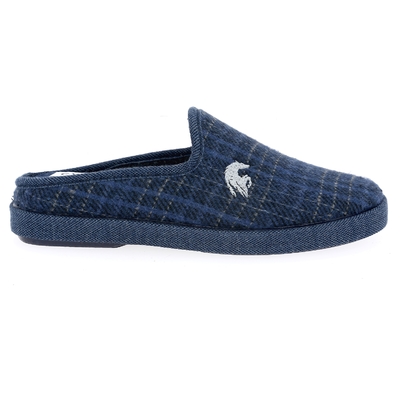 Cypres pantoffels blauw