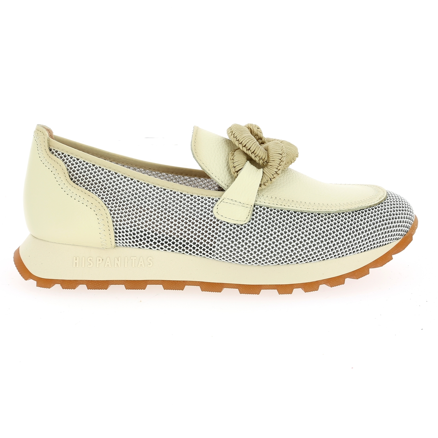 Zoom Hispanitas moccassins blanc