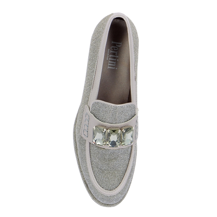 Pertini Moccassins platine