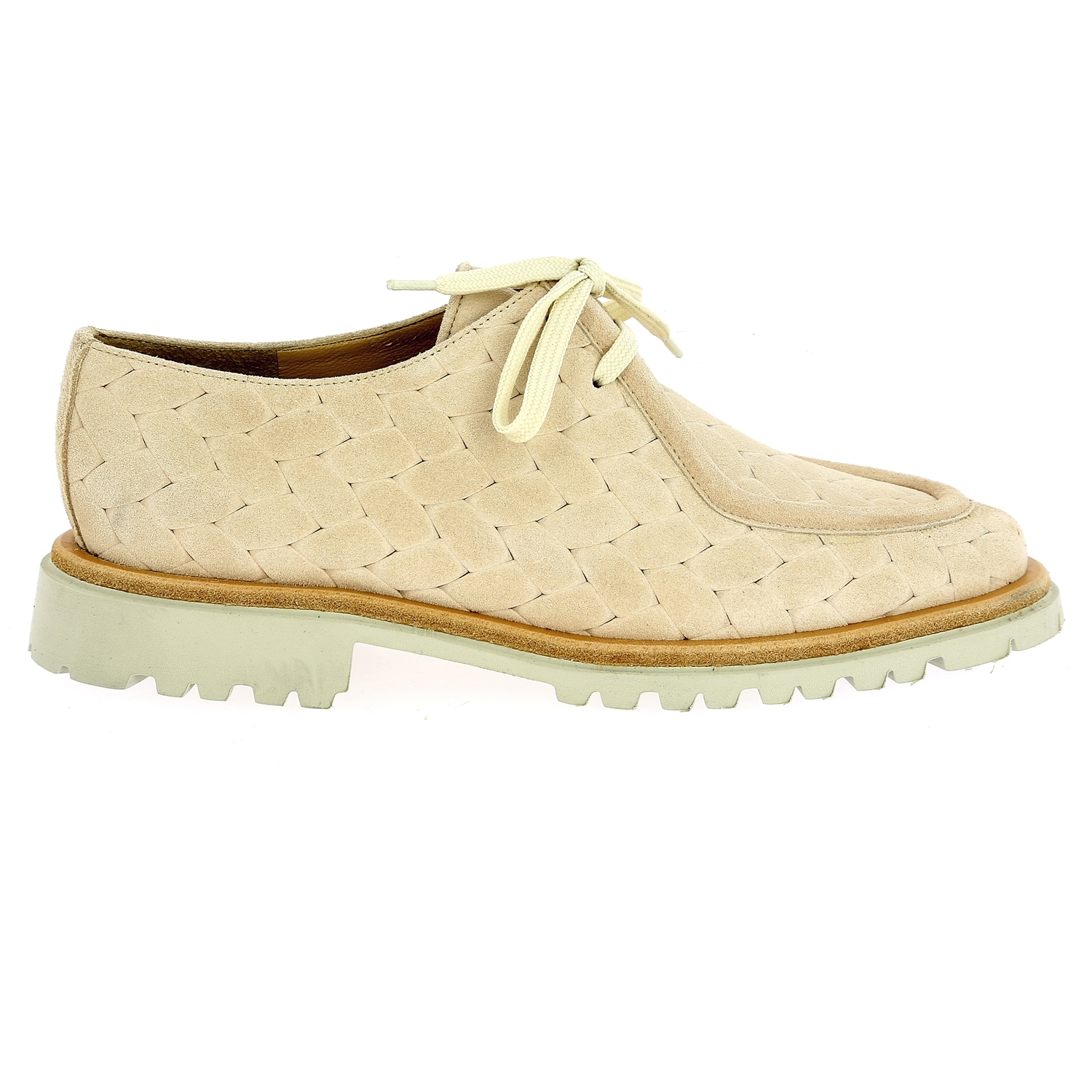 Zoom Brunate veterschoenen beige