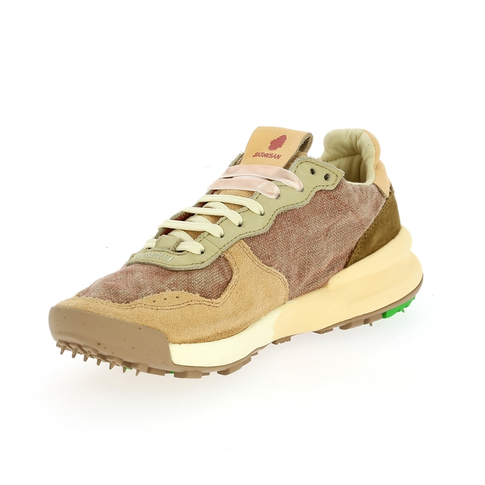 Satorisan sneakers bruin bruin