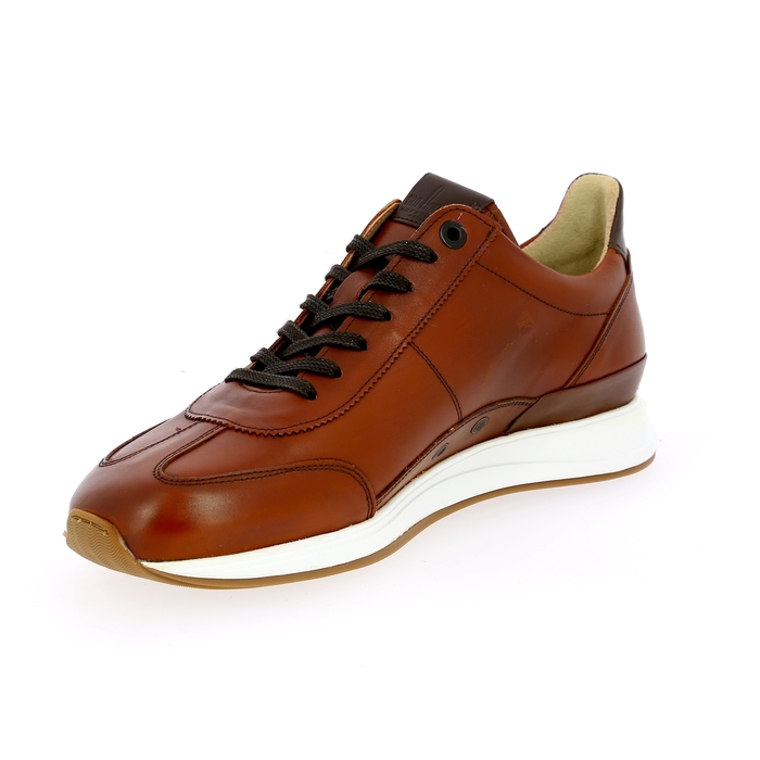 Sneakers Van Bommel cognac