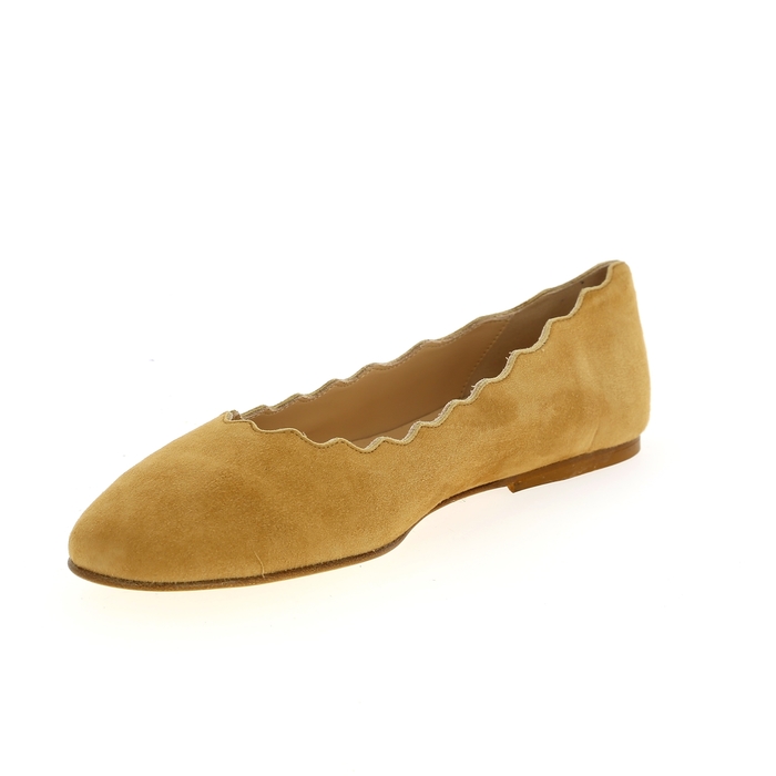 Delaere Ballerines cognac