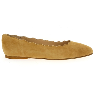 Delaere ballerinas cognac