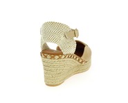 Hispanitas Espadrillen platinum