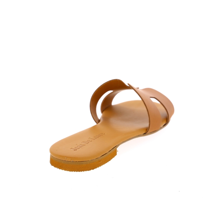 Delaere Muiltjes - slippers cognac