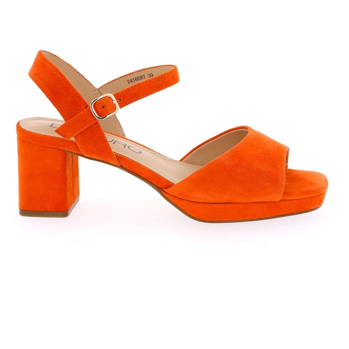 Di Lauro sandalen oranje oranje