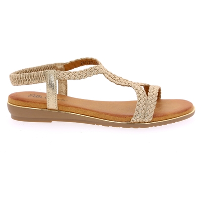 Ella Cruz sandalen goud