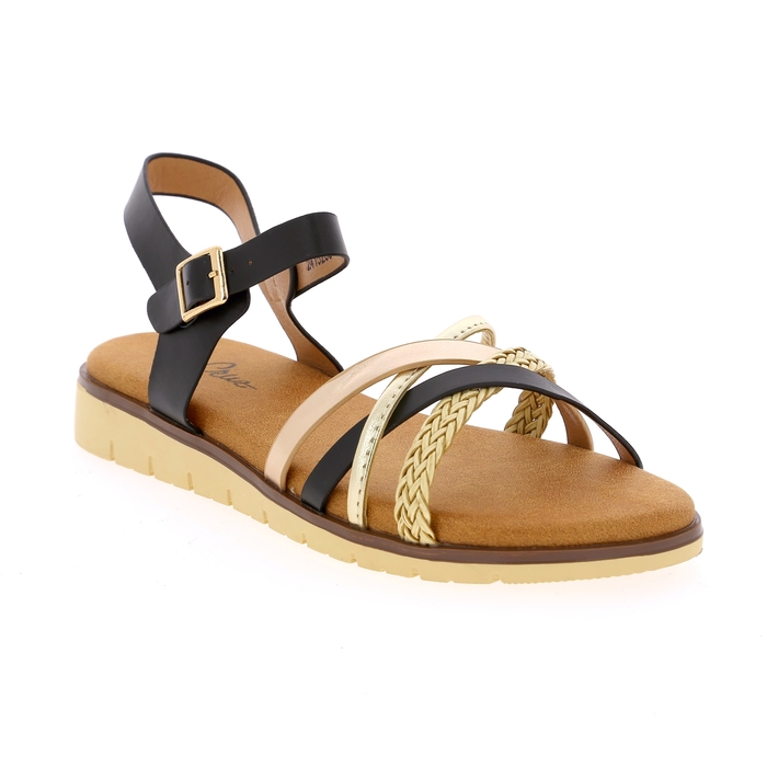 Ella Cruz sandalen zwart zwart