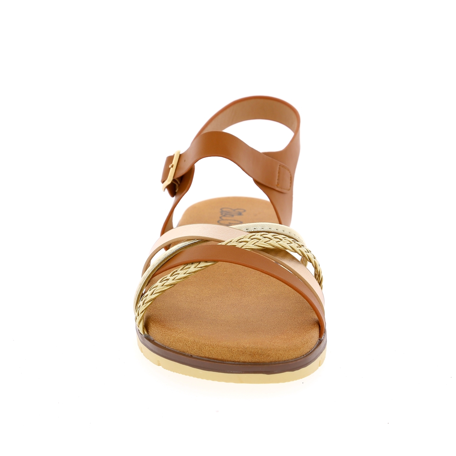 Zoom Ella Cruz sandalen cognac