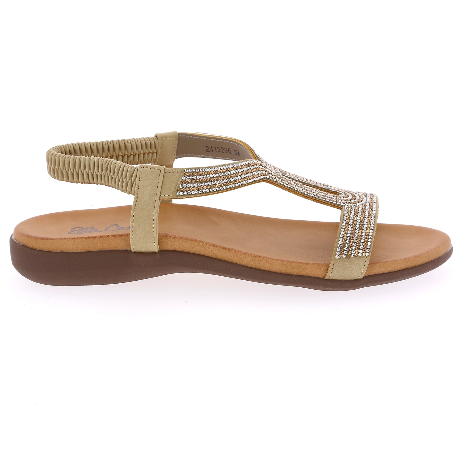 Zoom Ella Cruz sandalen camel