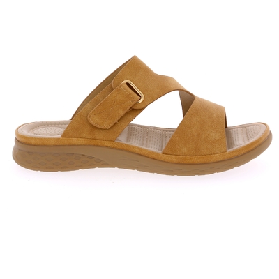 Ella Cruz muiltjes - slippers camel