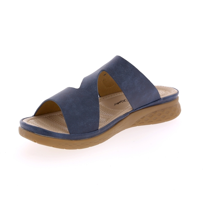 Ella Cruz Muiltjes - slippers blauw