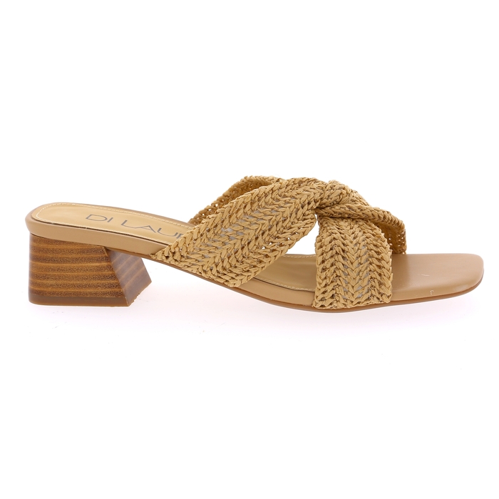 Di Lauro Muiltjes - slippers beige