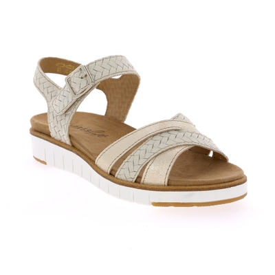 Cypres sandalen beige