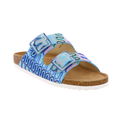 Colors Of California muiltjes - slippers blauw