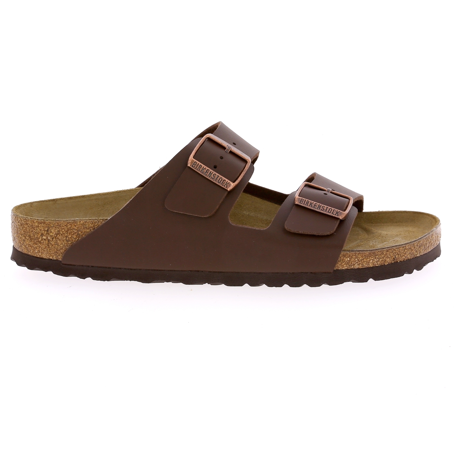 Zoom Birkenstock muiltjes bruin