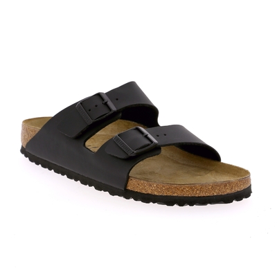 Birkenstock muiltjes zwart