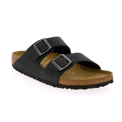 Birkenstock muiltjes zwart