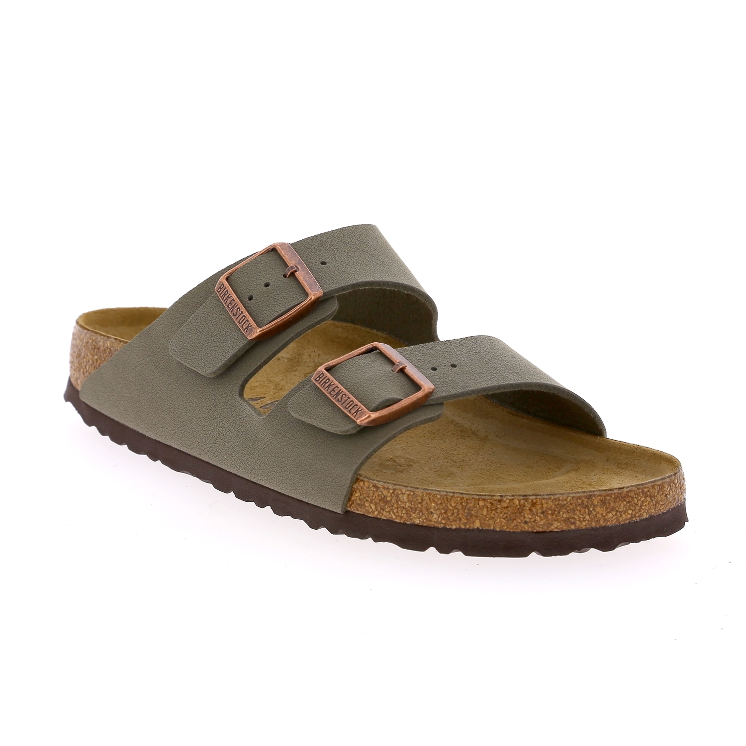 Zoom Birkenstock muiltjes taupe