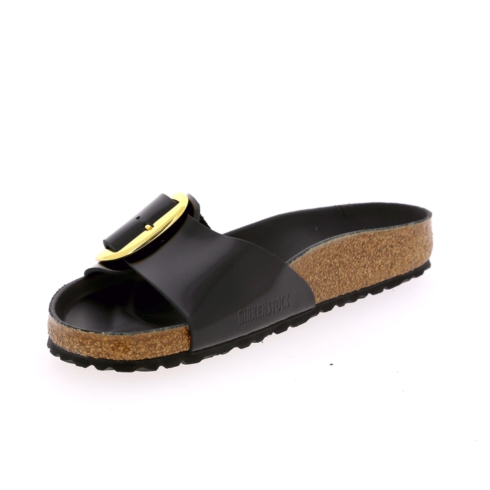 Birkenstock muiltjes - slippers zwart zwart