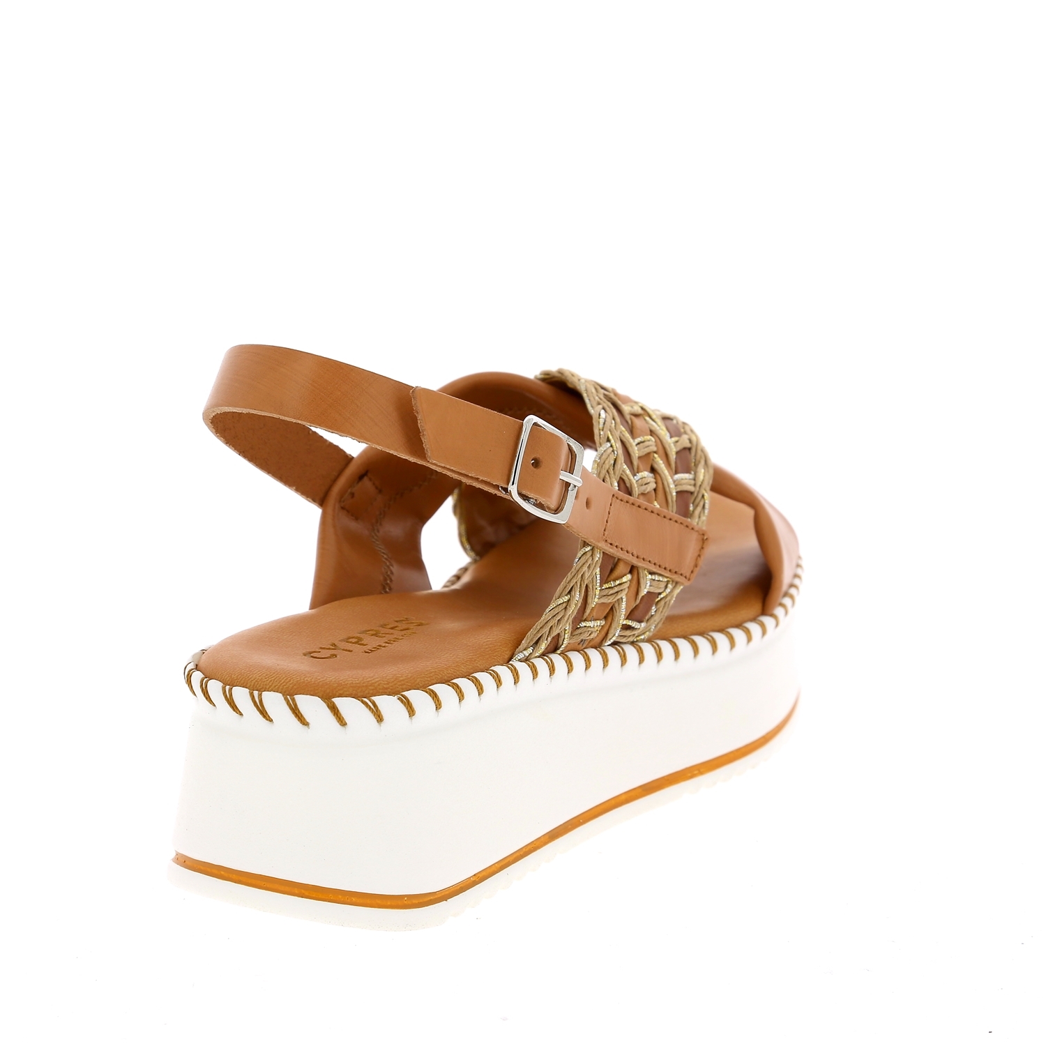 Zoom Cypres sandalen camel