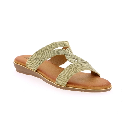 Ella Cruz muiltjes - slippers goud