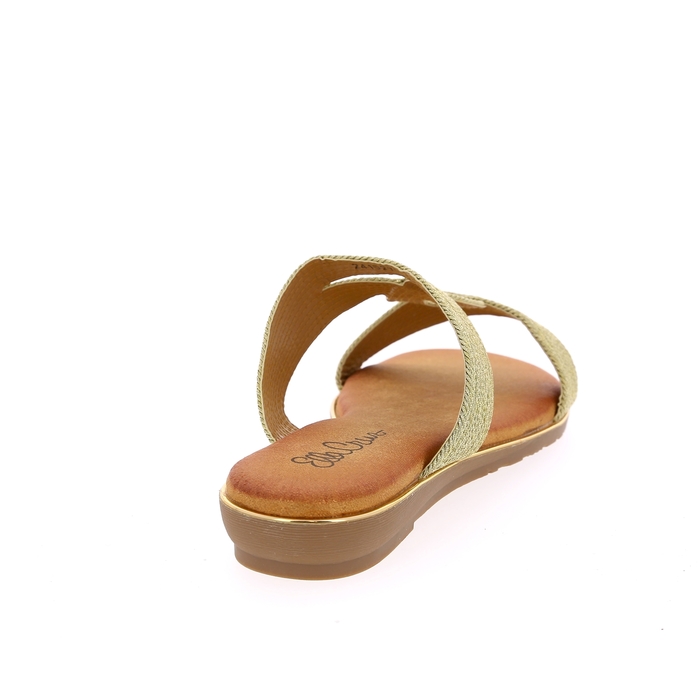 Ella Cruz Muiltjes - slippers goud