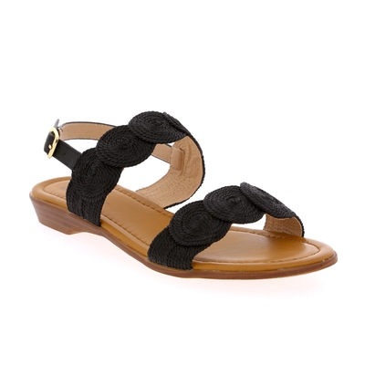 Ella Cruz sandalen zwart