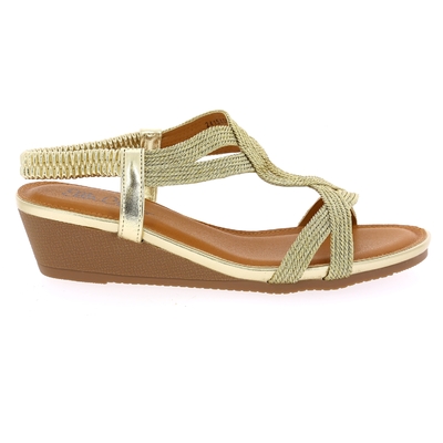 Ella Cruz sandalen goud