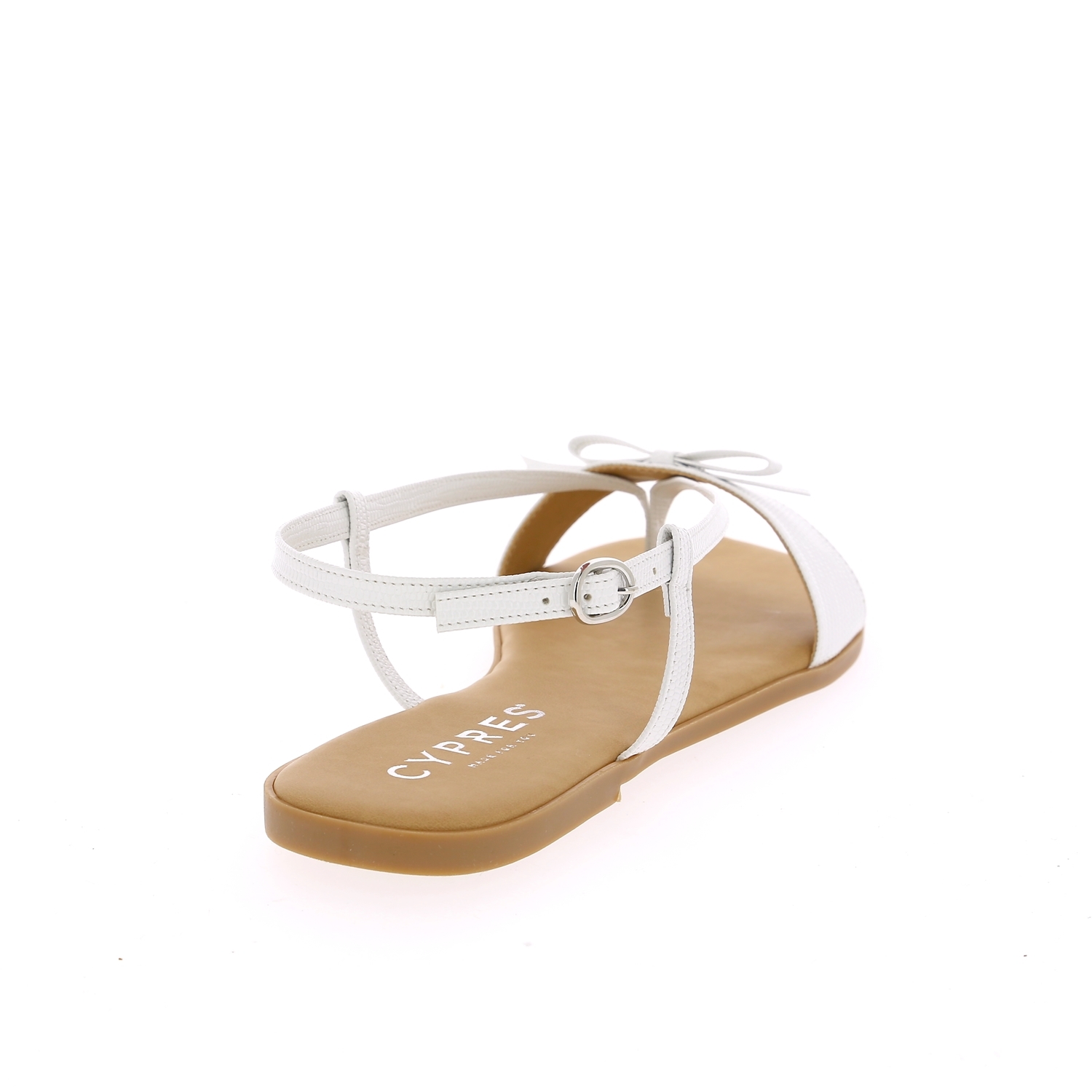 Zoom Cypres sandales blanc