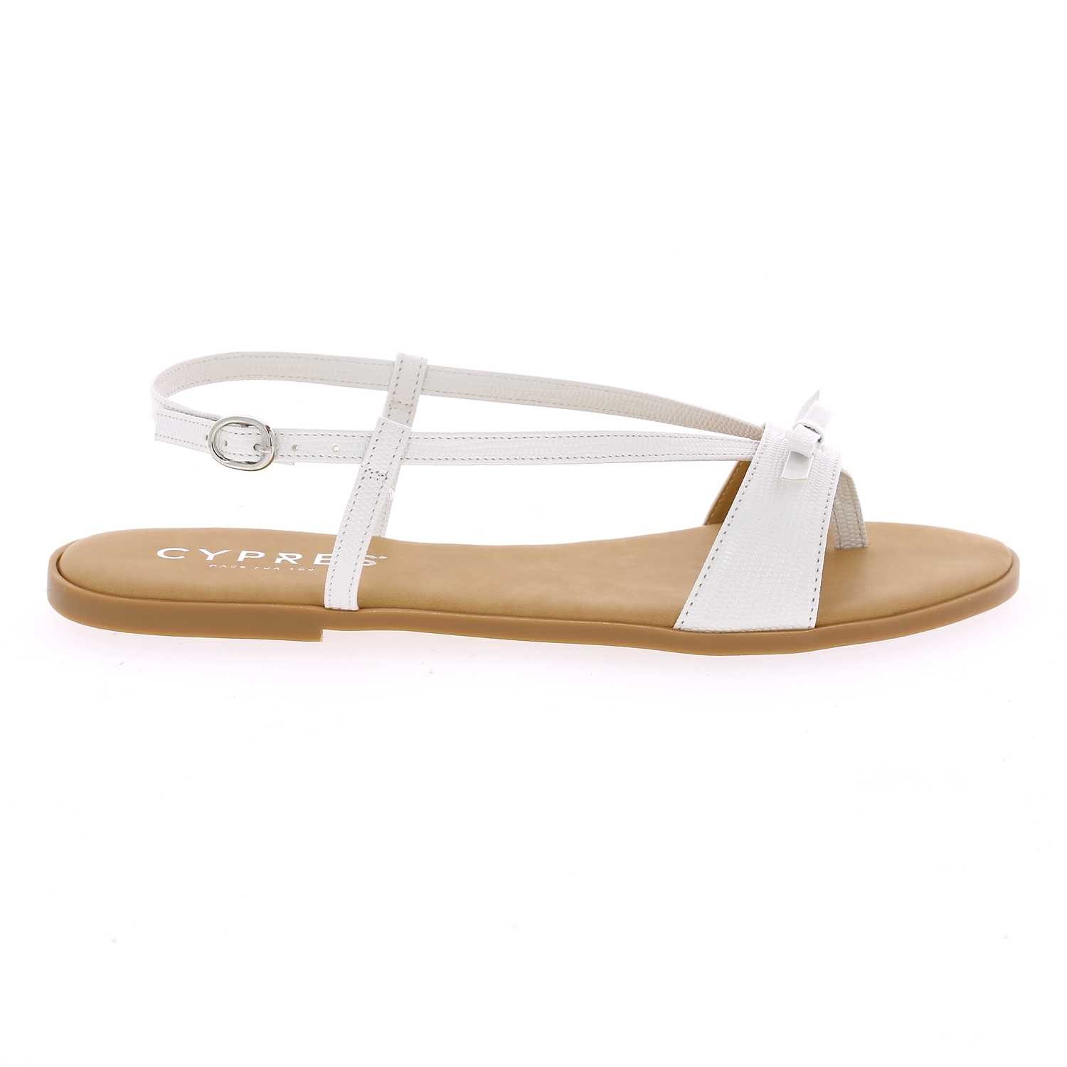 Zoom Cypres sandales blanc