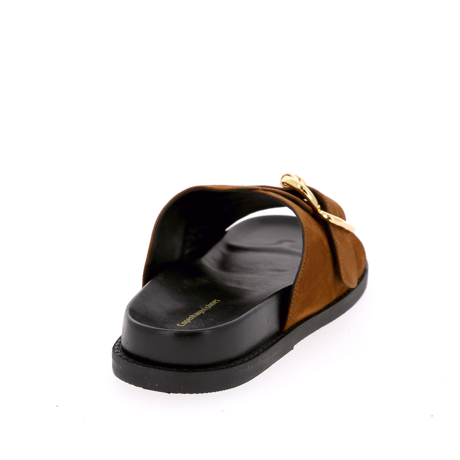 Zoom Copenhagen muiltjes - slippers cognac