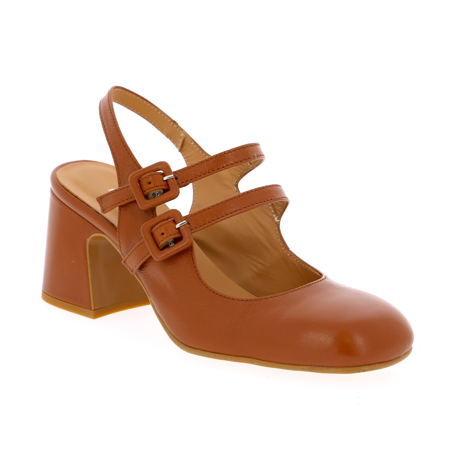 Zoom Studiouno pumps cognac