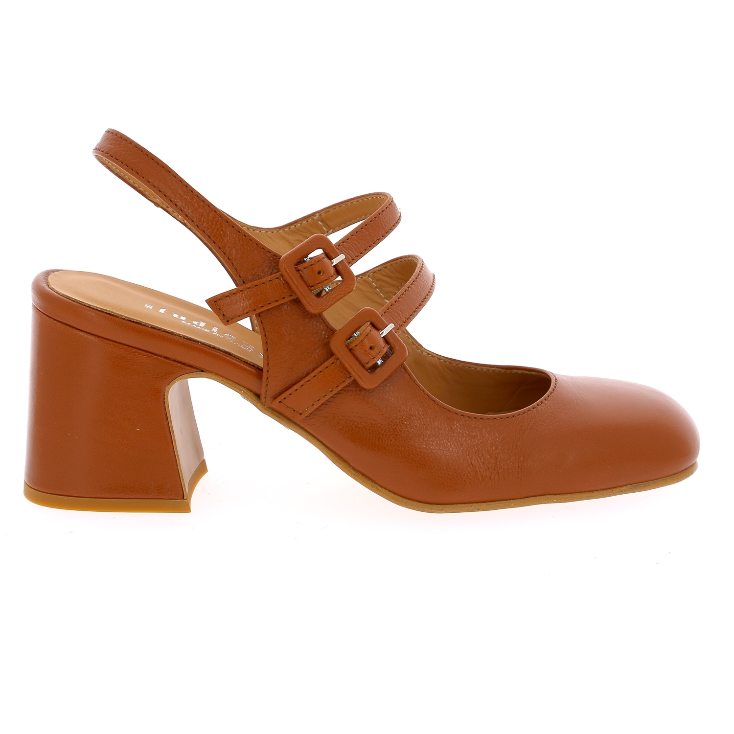 Zoom Studiouno pumps cognac