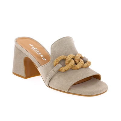 Studiouno muiltjes - slippers taupe