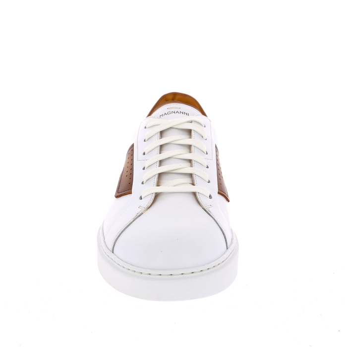 Magnanni basket blanc blanc