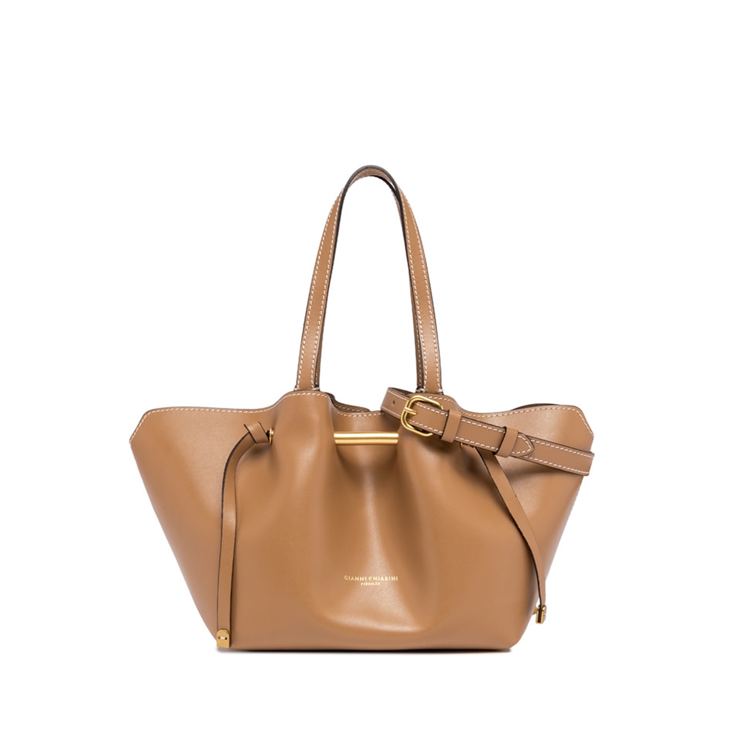 Zoom Gianni Chiarini handtas camel