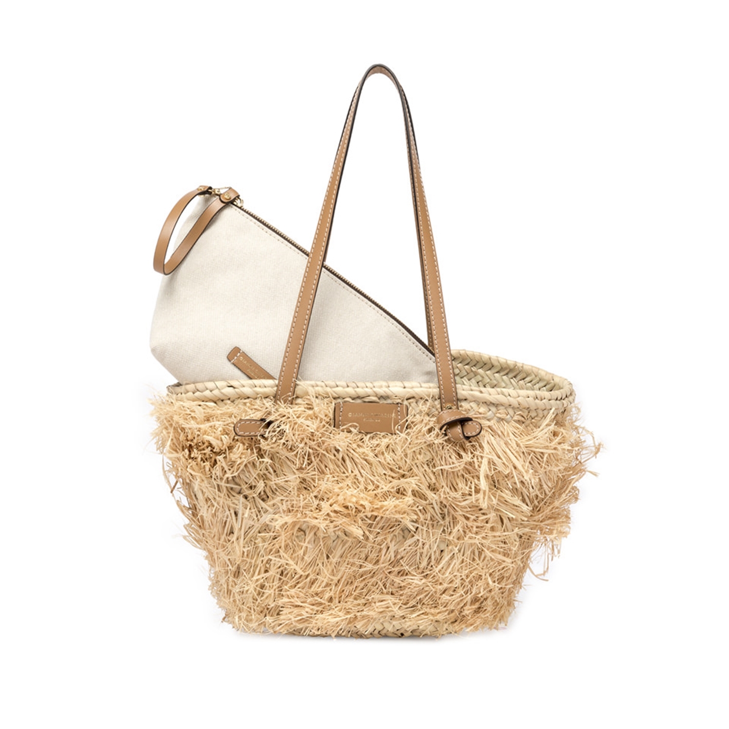 Zoom Gianni Chiarini handtas naturel