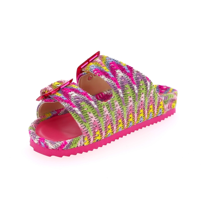 Colors Of California muiltjes - slippers fuchsia fuchsia