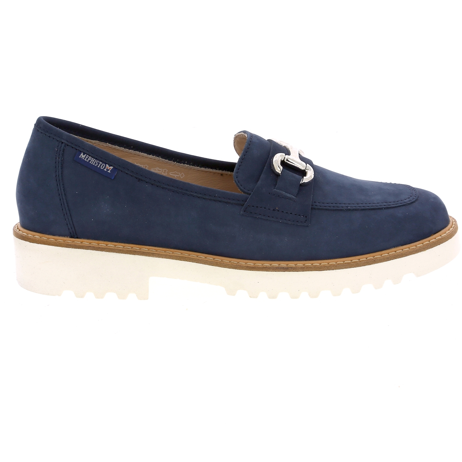 Zoom Mephisto moccassins bleu