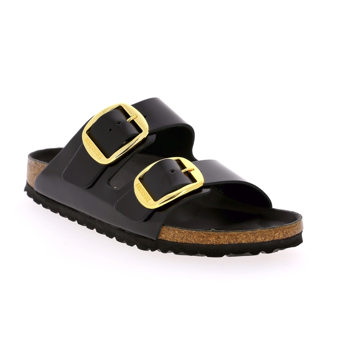 Birkenstock muiltjes - slippers zwart zwart