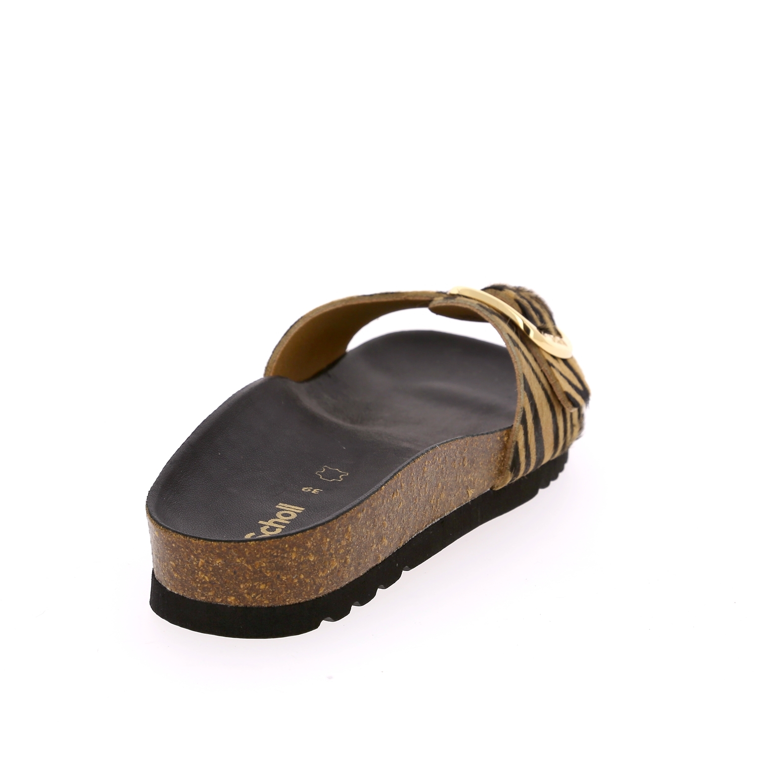 Zoom Scholl muiltjes - slippers beige