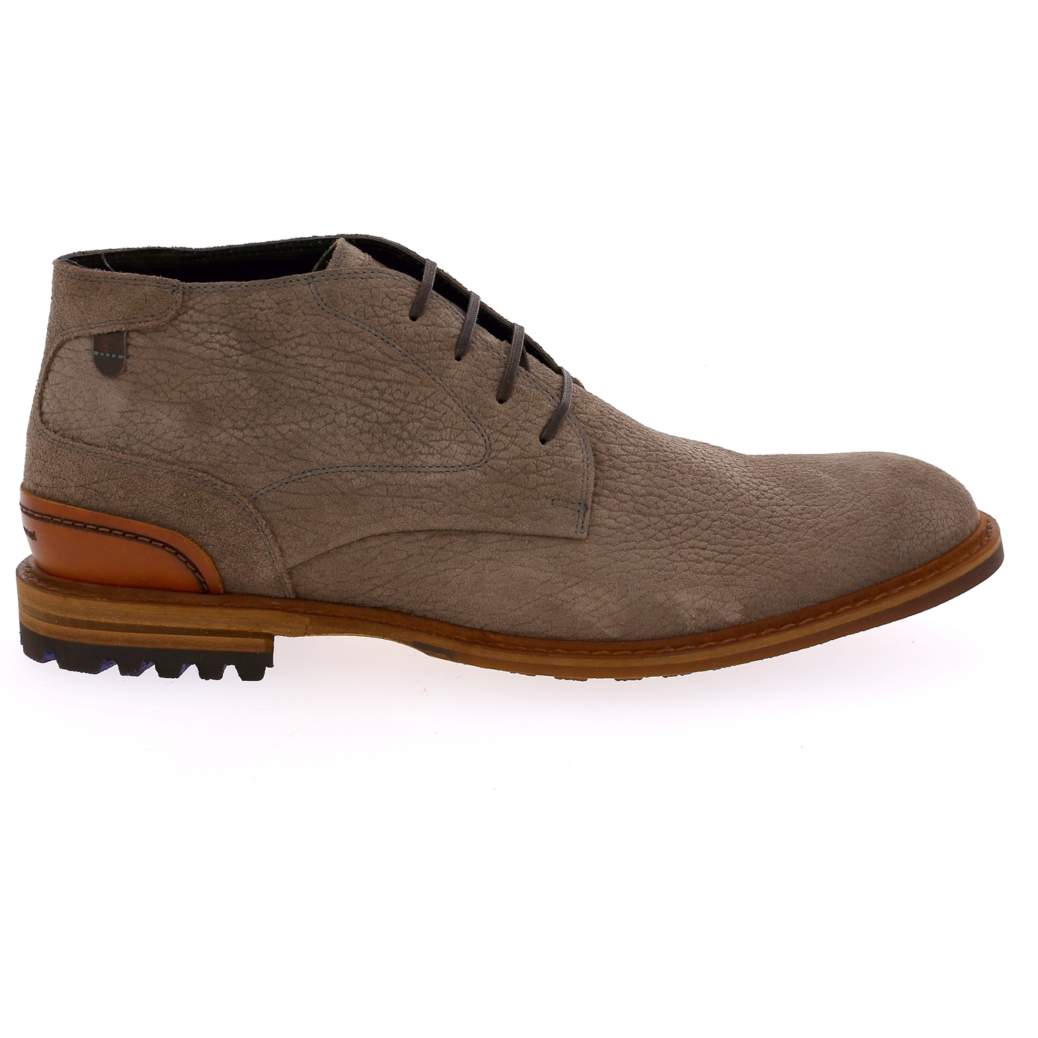 Zoom Floris Van Bommel bottines taupe