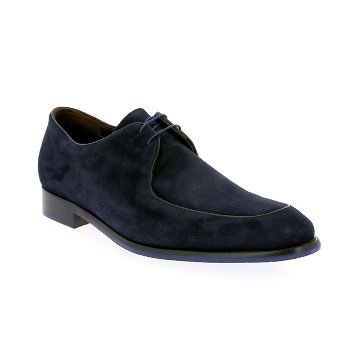 Floris Van Bommel veterschoenen blauw blauw