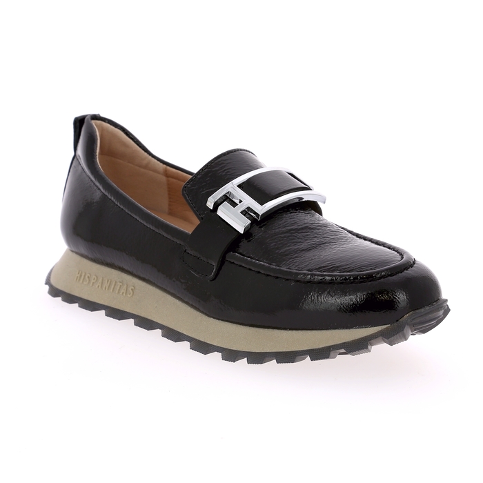 Hispanitas moccassins noir noir