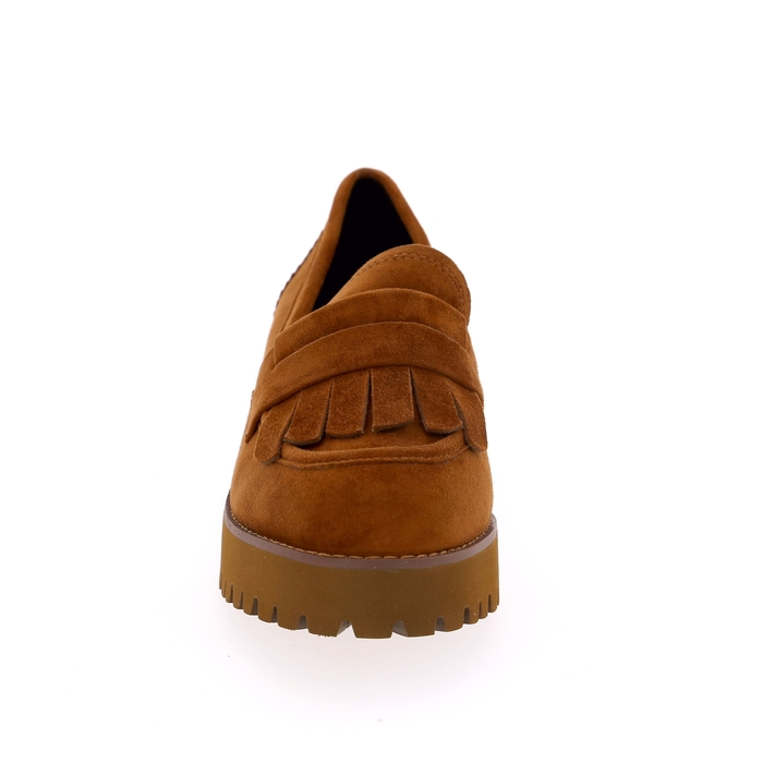 Gioia Moccassins cognac